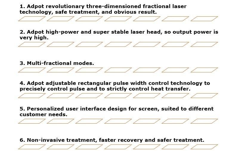 CO2 Fractional Laser Surgical Machine Medical Ce Approved