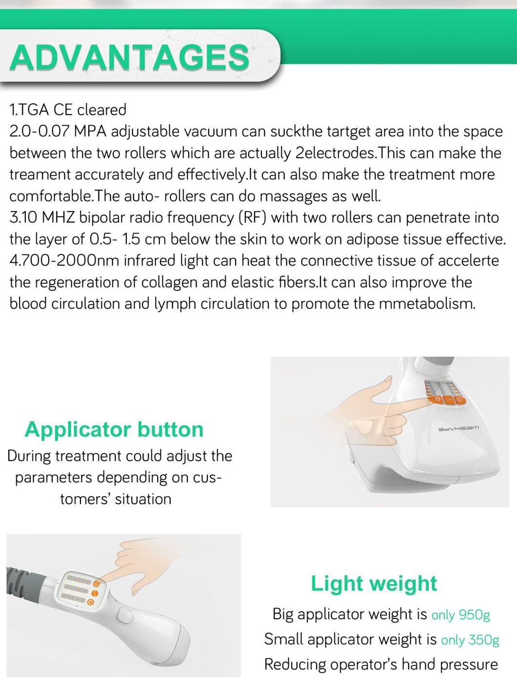 Starvac Vaser Liposuction Cellulite Slimming Body Contouring Vacuum Personal Care of Cavitation System RF Vela Slim Kuma Vella Shape Machine