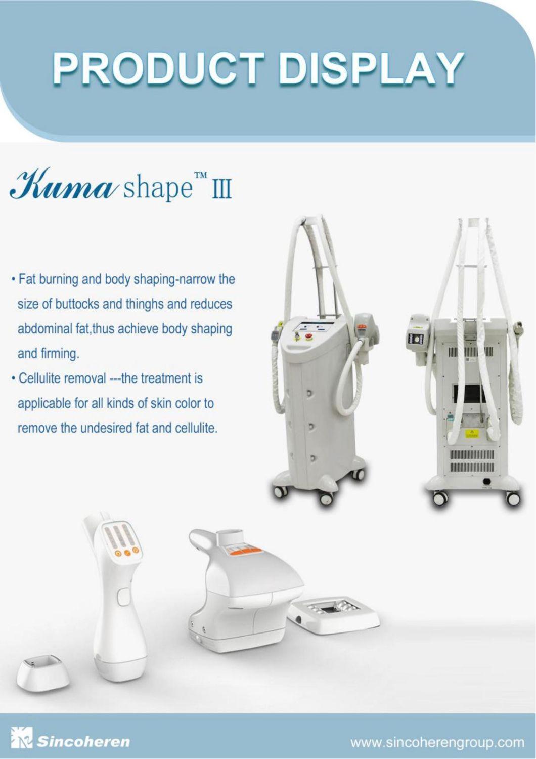 Consultant We. Kuma Shape 3 RF Vacuum Massage Rollers and Infrared Body RF Cavitation Machine