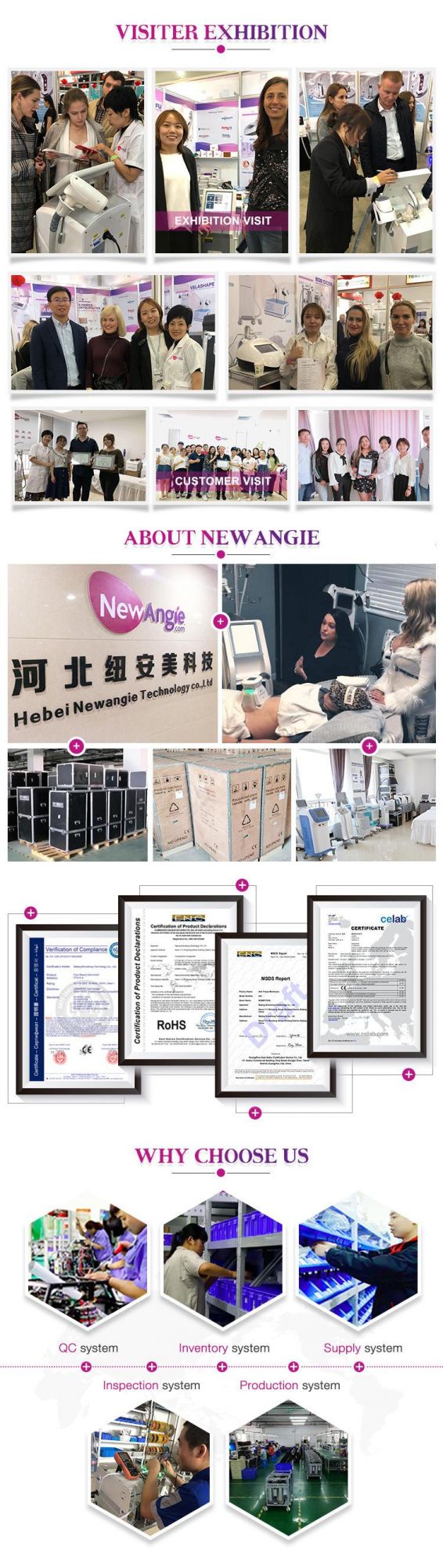 Intelligent Permanent Hair Removal Laser Machine Laser Hair Regrowth