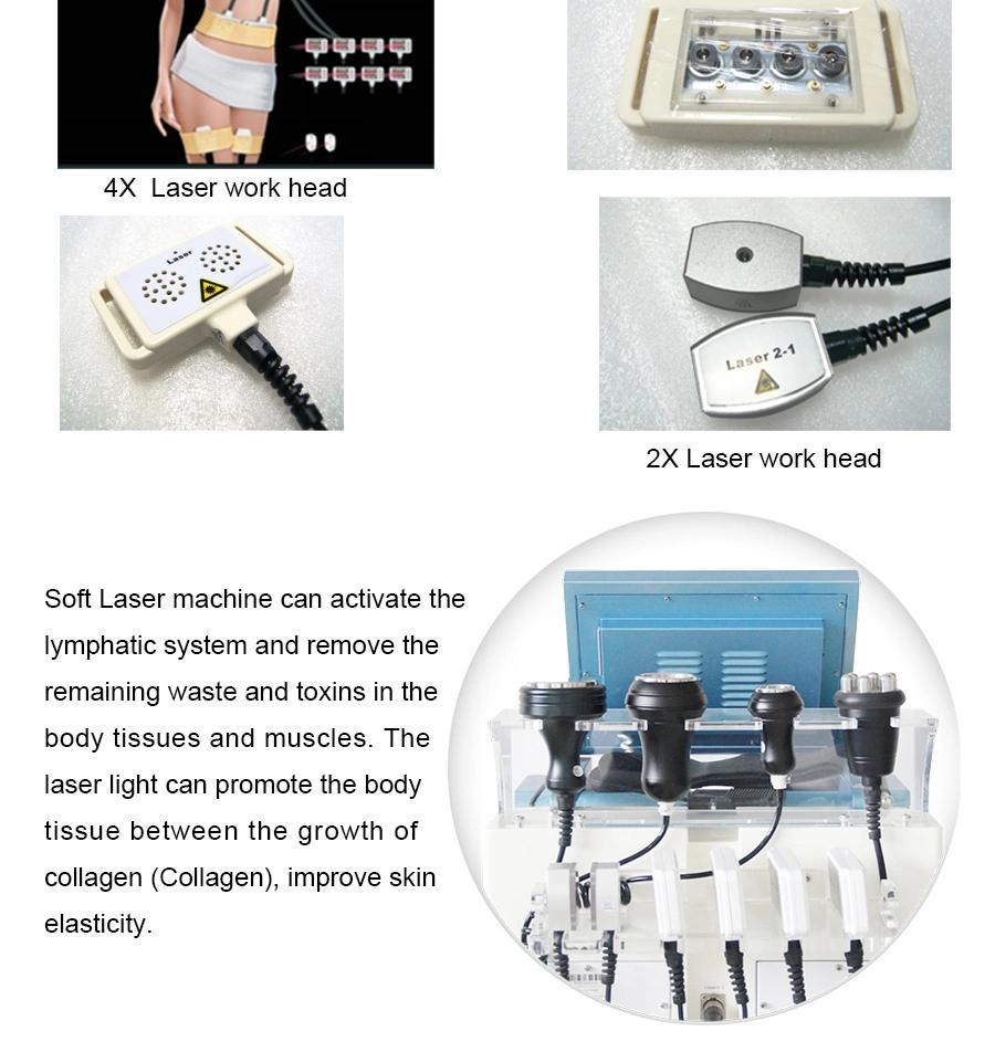 RF Vacuum Radio Frequency 40kHz Laser Cavitation Machine (LS650)