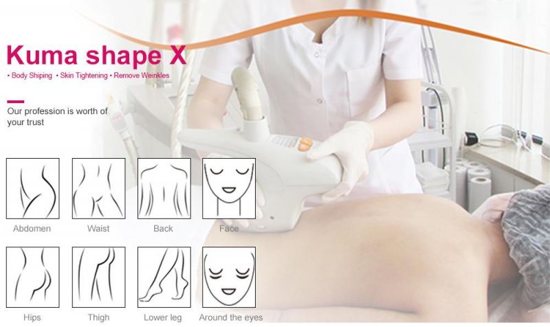 Best Selling Kuma Shape X Sincoheren Body Contouring Beauty Machine for SPA Use Build Good Shape and Body Contouring