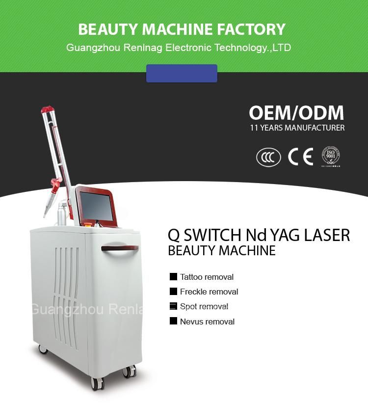 Professional Tattoo Removal Frackle Removal Picosecond Machine