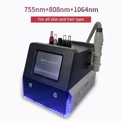 Portable Eyebrow Removal Laser Beauty Device Tattoo Pigment Removal Picosecond ND YAG Laser Non-Invasive Laser Machine