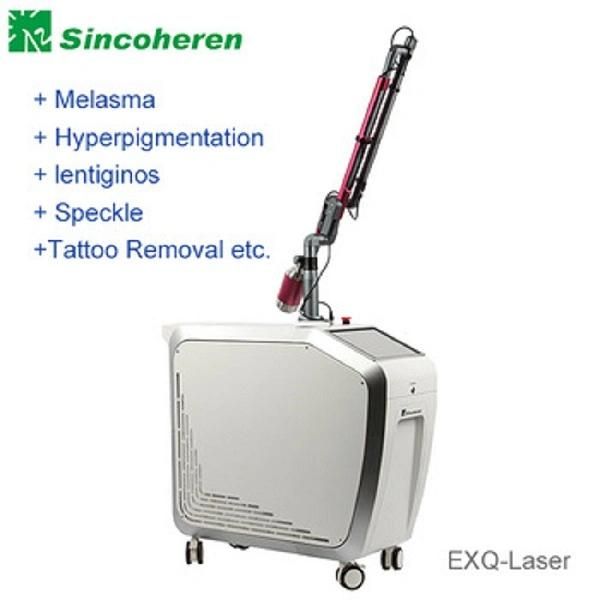 Medical SPA Laser Tattoo Pigment Removal Med SPA Q-Switched Laser Microblading Removal Laser Skin Device