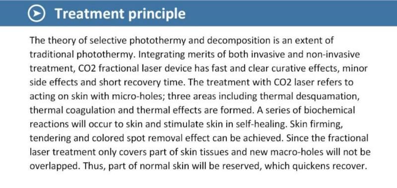 FDA & TUV Approved RF Fractional CO2 Laser Machine