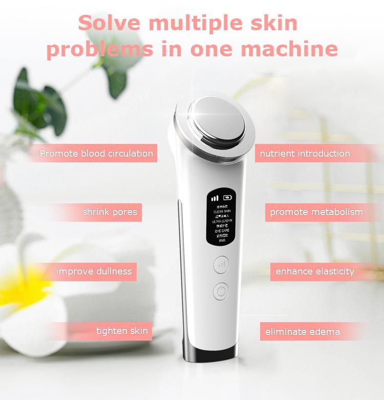 2020 New Arrival Ultrasound Machine Face Lifting Ultrasonic Atomization EMS Beauty Equipment