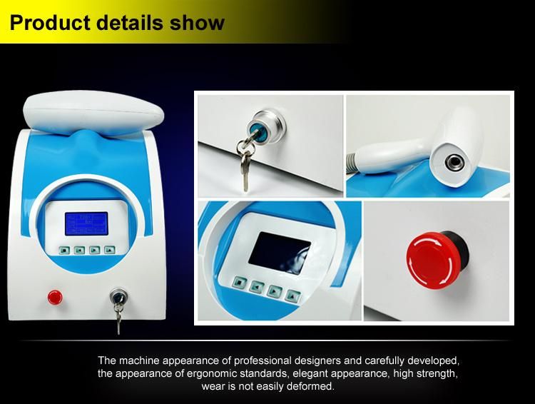 Tattoo Removal ND YAG Laser Machine with 1064nm/532nm/1320nm