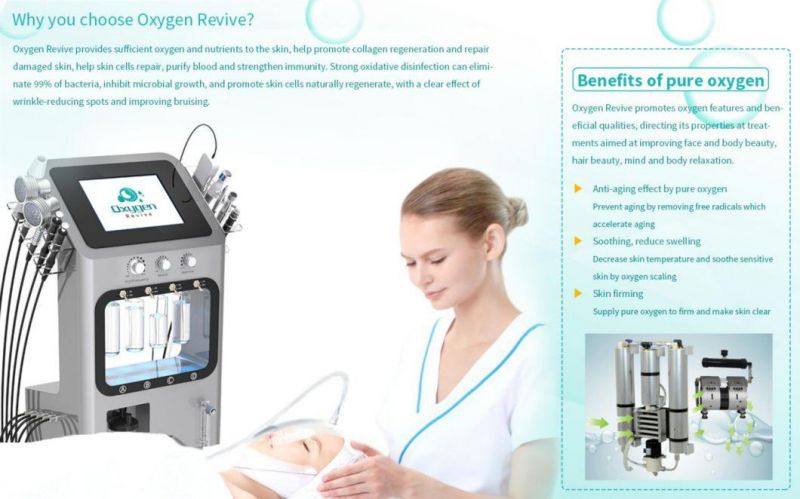 Contact Me for Factory Price Maintenance Quality Facial Care Deep Skin Cleansing Acne Assurance Oxgen Revive Facial Peeling Machine Bw