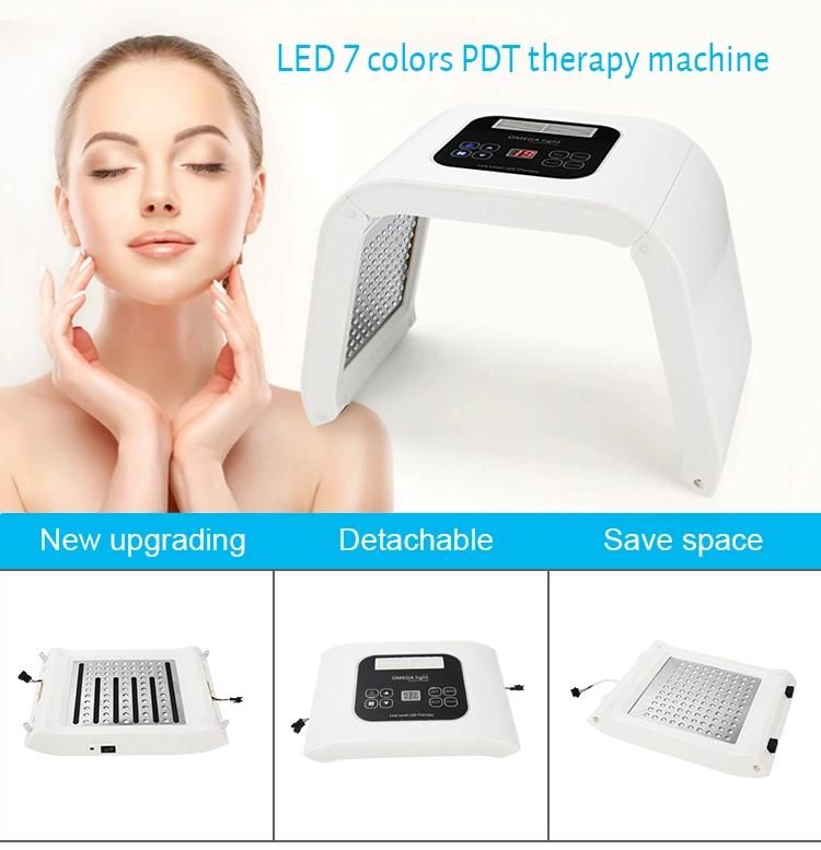 New Foldable Design PDT Photon LED Light Therapy for Acne Removal with FDA