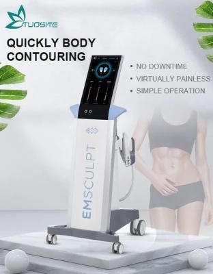 Hot Sale EMS Sculpt Slimming Body Shaping Burn Fat Muscle Stimulation Machine