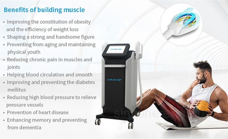 New Arrivals! ! EMS Fat Burning Muscle Building RF High Intensity Weight Loss Body Contouring Sinco Emslim Fat Burning Slimming Machine for Beauty Salon Use Xsw