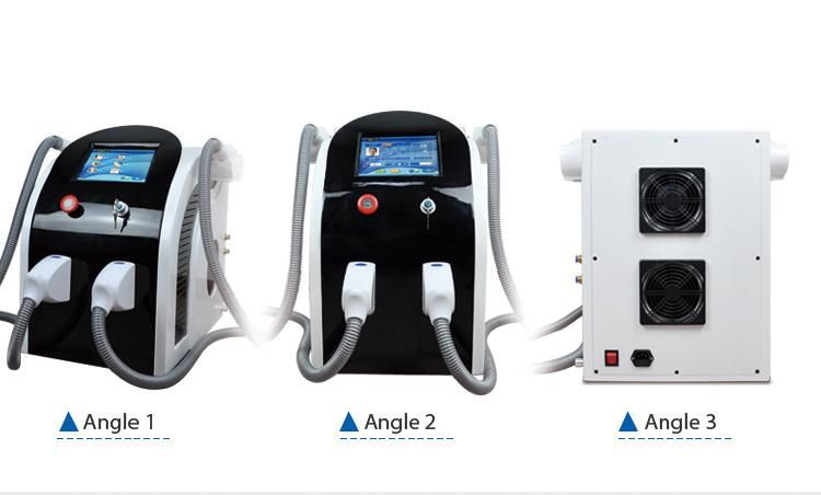 Double Opt Permanent Hair Removal Machine by Ce Approved