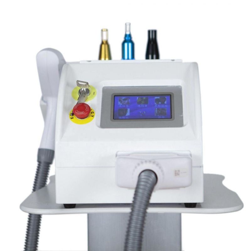 Portable Mini ND YAG Remove Tattoo Laser/ Skin Whitening Carbon Laser Machine/ Mini Laser Skin Equipment