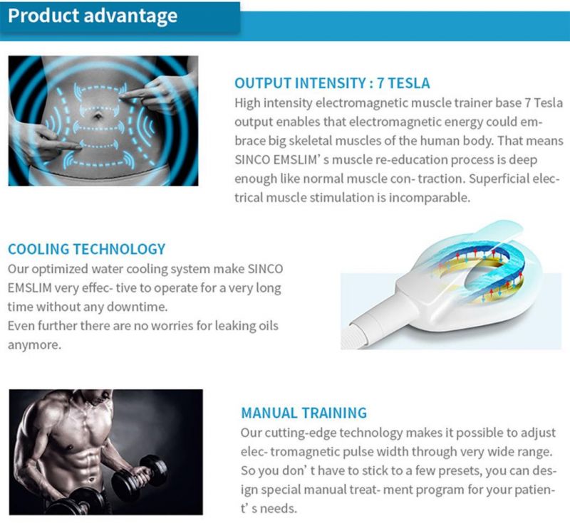 Cellusculpt Muscle Increase Series 4 Handles with Optional Pelvic Floor Muscledual Channel Dual Control Body Shaping Machine