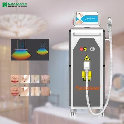 2021 FDA TUV CE Tga Approved Laser Hair Removal 755nm 808nm 1064nm 3 Trio Triple Wavelength Diode Laser Hair Removal Machine