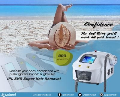 755 808 1065 Diode Laser Equipment Apolomed 800W Laser Diode Machine with Efficient Hair Removal