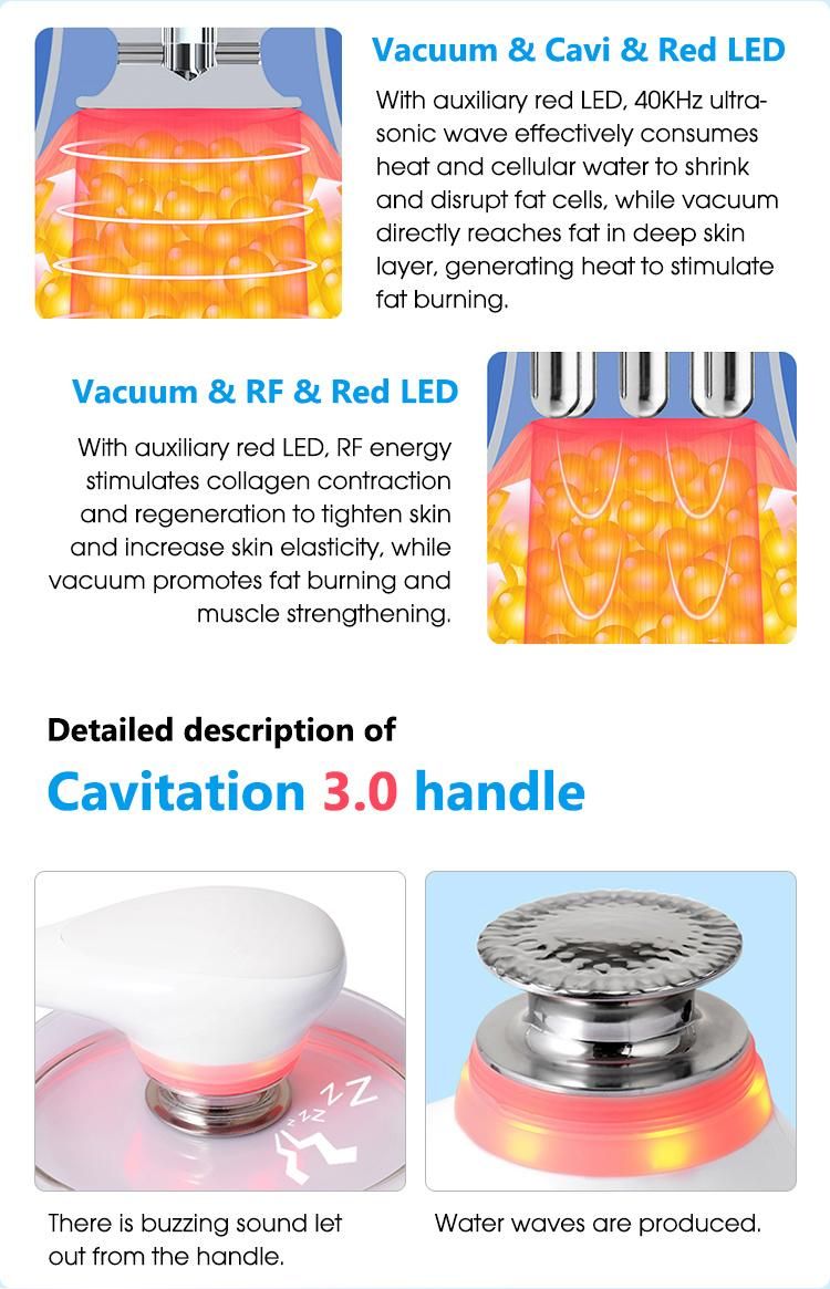 Wholesale Custom Hot Vacuum Body Lift Massage Slimming Machine RF Cavitation Machine