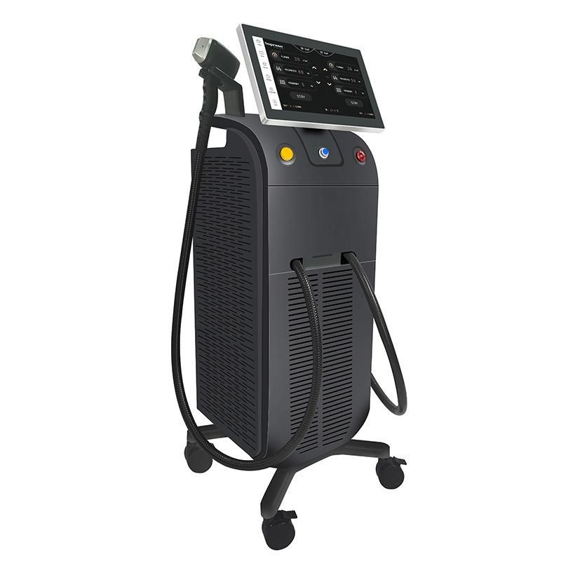 Professional 2 Handle 4 Wavelength Diode Laser 755/808/940/1064 Laser Hair Removal Machine Price