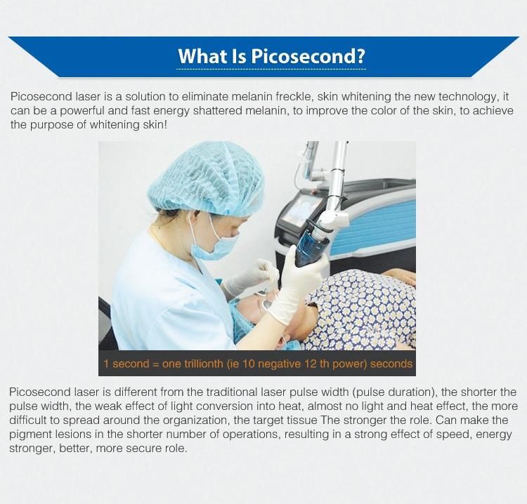 Rapid Tattoo Removal Picosecond Laser Vertical Machine Factory Price