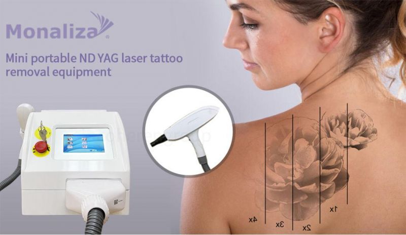 Mutifuntional Mini YAG Laser Hollywood Facial Peeling Machine