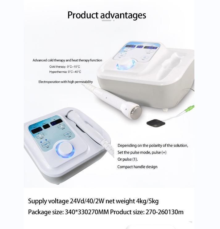 Facial RF+EMS Skin Care Cooling Beauty Machine for Remove Wrinkles