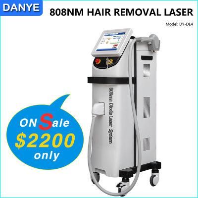 808 810nm Shr Diode Laser Hair Removal Machine