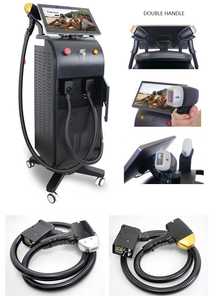 Triple Wave 808nm 1064nm 755nm Laser Diode Harmony XL PRO Flawless Painless Hair Removal Laser Device