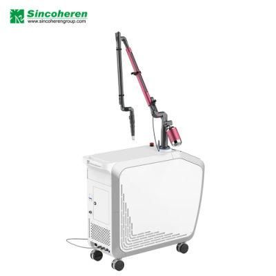 Sincoheren Beauty Machine ND YAG Q Switched Laser Equipment Tattoo Removal Equipment Laser Q-Switched ND: YAG Pigment Removal Machine