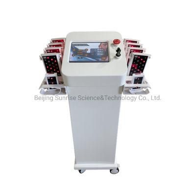 Factory Price 5D Lipolaser Body Slimming No Invasive Weight Loss 5D Wavelength 650+780+810+940+980 Lipolaser Cellulite Reduction Equipment