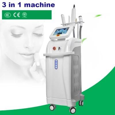 3 in 1 Pico Laser Freckle Removal Dpl Hair Removal RF Wrinkle Removal Machine