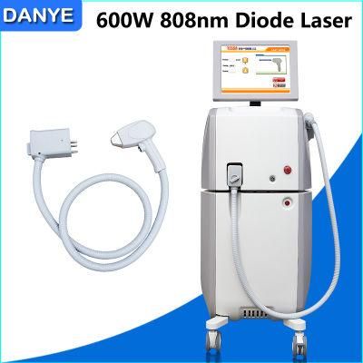 High Power 600W 808nm Diode Laser Hair Removal Machine