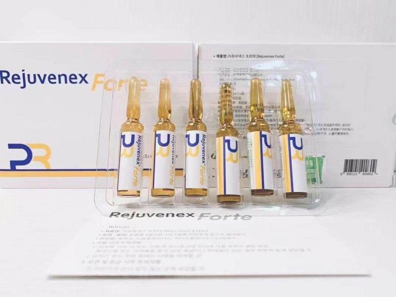 High-End Brand Pdrn Dermal Filler Rejuvenex Forte Price Rejuran High Pdrn Contents 2.5ml*6 Double The Effect Incremental The King of Cost Performance Placentex