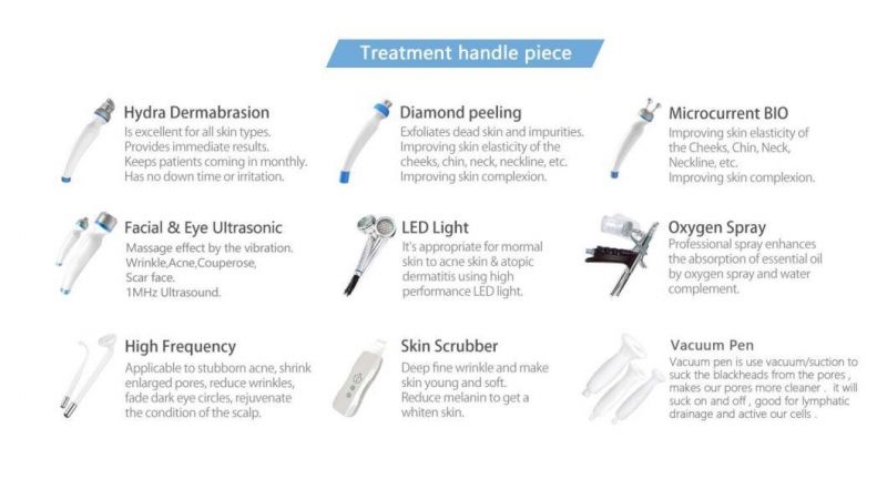 2022 Hot Skin Beauty Equipment Hydra Skin Peeling Facial Treatment Machine
