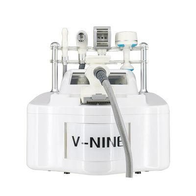 Roller Shape 9 Large Handle vacuum RF Body Slimming Machine Portable Cavitation Roller Massage