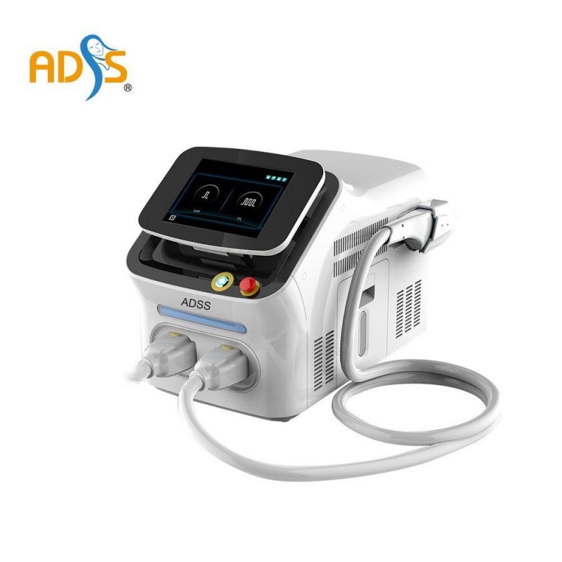 RF IPL Opt Shr Fast Hair Removal Mulfuntional Machines Fast Hair Removal Vacular Removal Beauty Machines Portable Two Handle