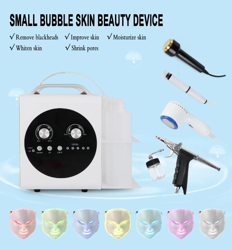 Portable 5 in 1 Multifunctional Facial Skin SPA System Equipment