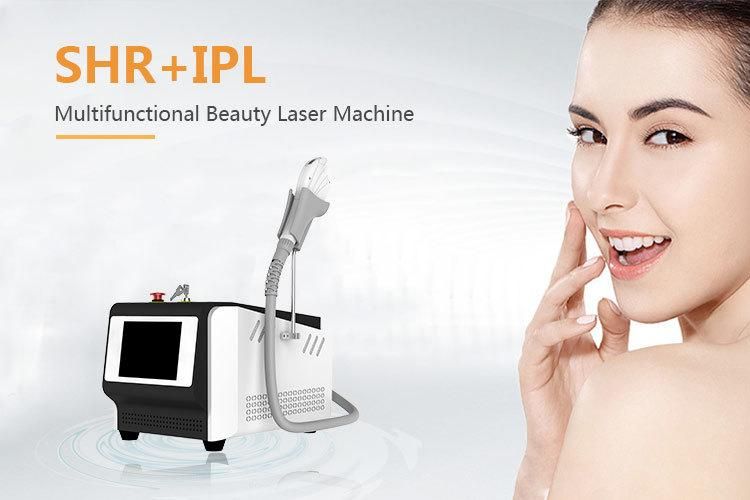 2021 Portable Shr IPL Machine Hair Removal Depilation and Wrinkle Removal Machine