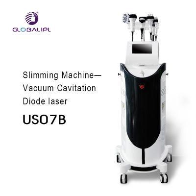 Ultrasonic Cavitation Vacuum Laser RF Roller Massage Weight Loss Cavitation RF