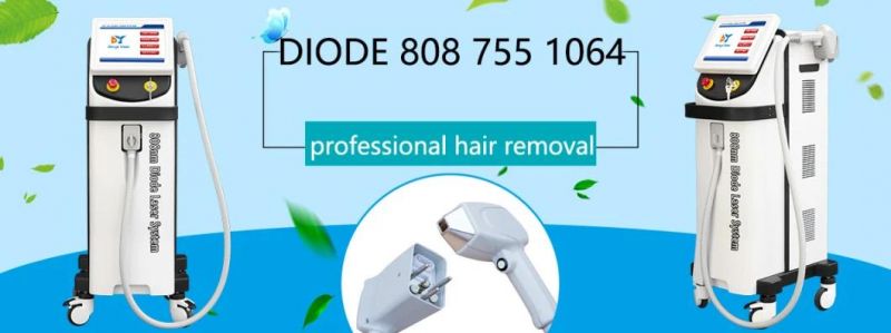 755 808 1064 3 Wavelength Alexandrite Laser Hair Removal Machine for Beauty Salon
