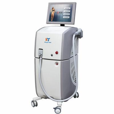 Micro/Macro Channel 1200W/3000W 755 810 1064 Nm Diode Laser Hair Removal Machine with CE RoHS