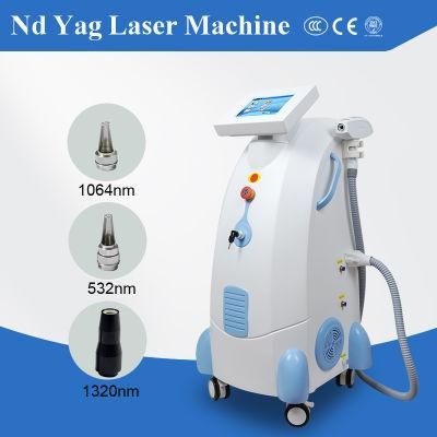 1064nm/532nm/1320nm ND YAG Laser Tattoo Removal Equipment