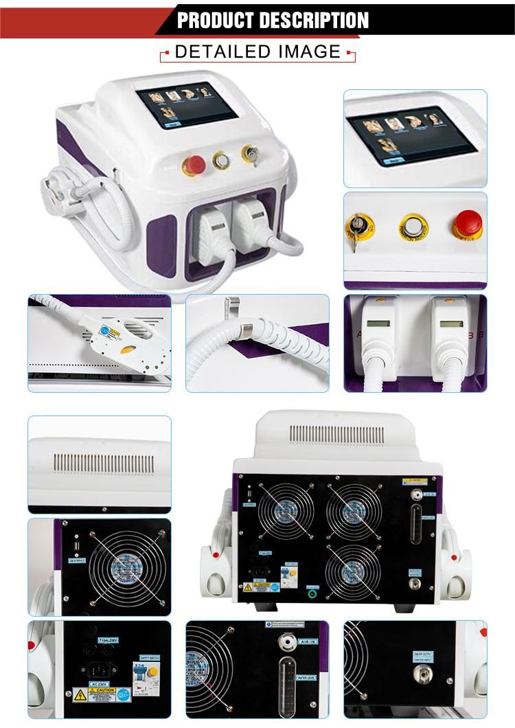 FDA Ce Beauty IPL Permanent Hair Removal Electric Mini Portable Laser IPL Machine Medical Equipment