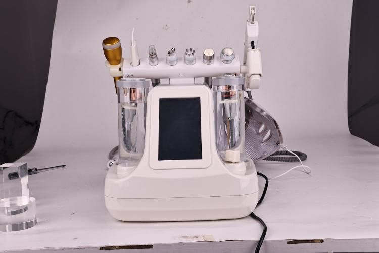 12 In1 Hydra Dermabrasion Oxygen Facial Machine with LED Mask