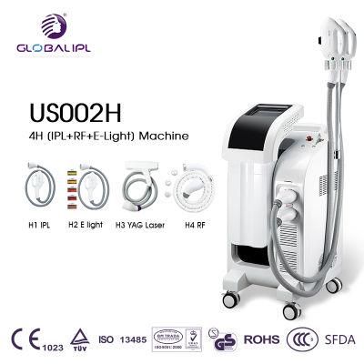 Skin Rejuvenation IPL+E Light+RF+YAG Laser Multi-Functional Beauty Machine