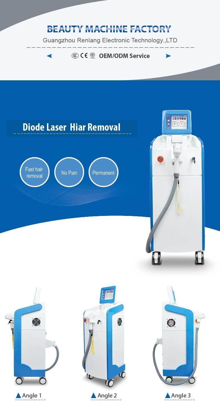 Microchannel Diode Laser Machine for Hair Removal Factory Price