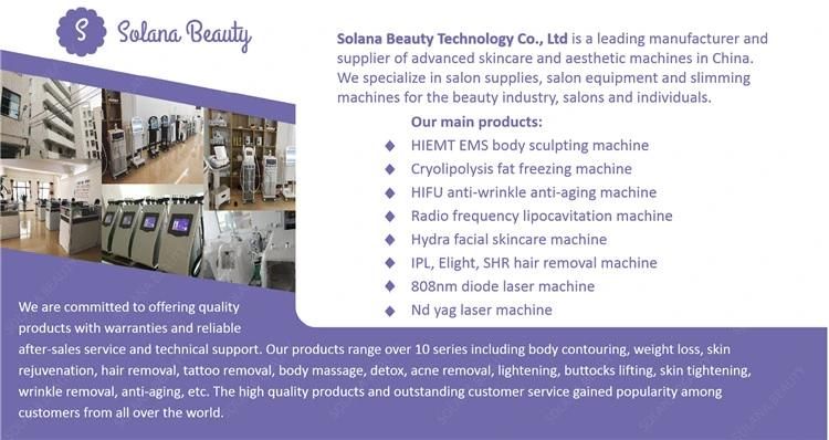 Professional 7D Hifu Ultrasonic Beauty Salon Equipment for Face Lifting Skintightening Anti-Wrinkle Anti-Aging