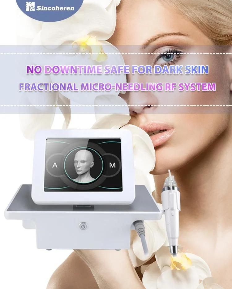 2022 Skin Face Lifting RF Anti-Aging Fractional RF Microneedle Machine for Home Use