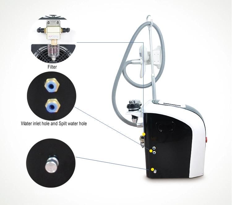 Cryolipolysis Fat Freeze Slimming Machine with 3 Work Heads RF|Cavitation|Vacuum