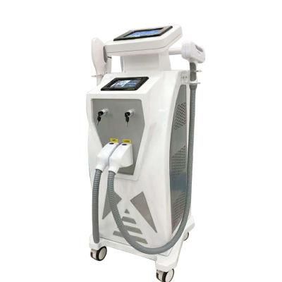 Multifunctional Beauty Equipment Depilation E-Light IPL RF ND YAG Laser Pigment Removal / ND YAG Laser Carbon Peeling